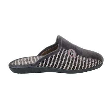 ZAPATILLA DESCALZA LISA/LISTAS (9622) GRIS - CABRERA