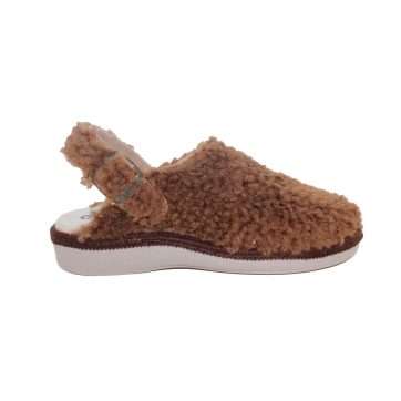 ZAPATILLA ZUECO TIRA HEBILLA OVIEDO KENAI (72L000) CACAO - SALVI