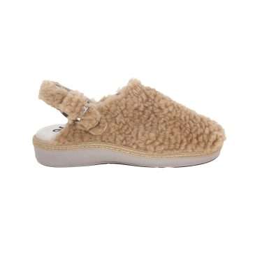 ZAPATILLA ZUECO TIRA HEBILLA OVIEDO KENAI (72L000) TOSTADO - SALVI