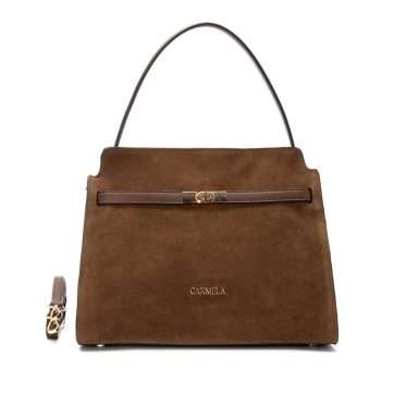BOLSO 18616802 SERRAJE/PIEL HEBILLA (CAMEL) - CARMELA