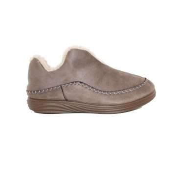 ZAPATILLA CERRADA MICRO FORRO PELO (8158-273) (VISON) - VUL·LADI