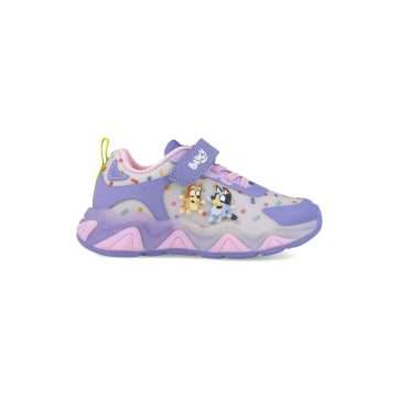 DEPORTIVAS VELCRO LUCES BLUEY (261855-B164) LILA - GARVALIN