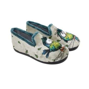 ZAPATILLA CERRADA DIBUJOS (12015) PAJAROS - ECO-FLEX