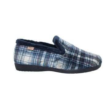 ZAPATILLA CERRADA CUADROS CHELSEY (9014) MARINO - CABRERA
