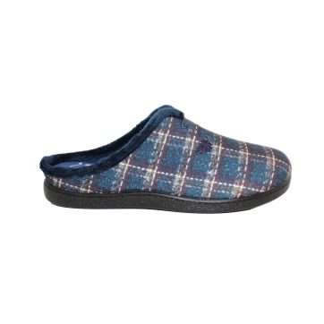 ZAPATILLA DESCALZA CUADRO (12020) MARINO - ECO-FLEX