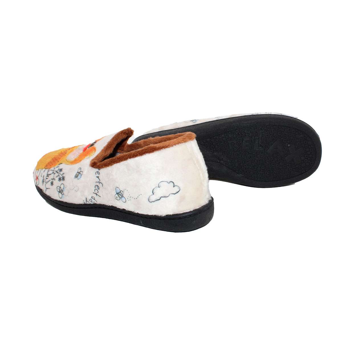 ZAPATILLA CERRADA ANIMALES (R12282) GATO PERRO - ROAL - Imagen 3