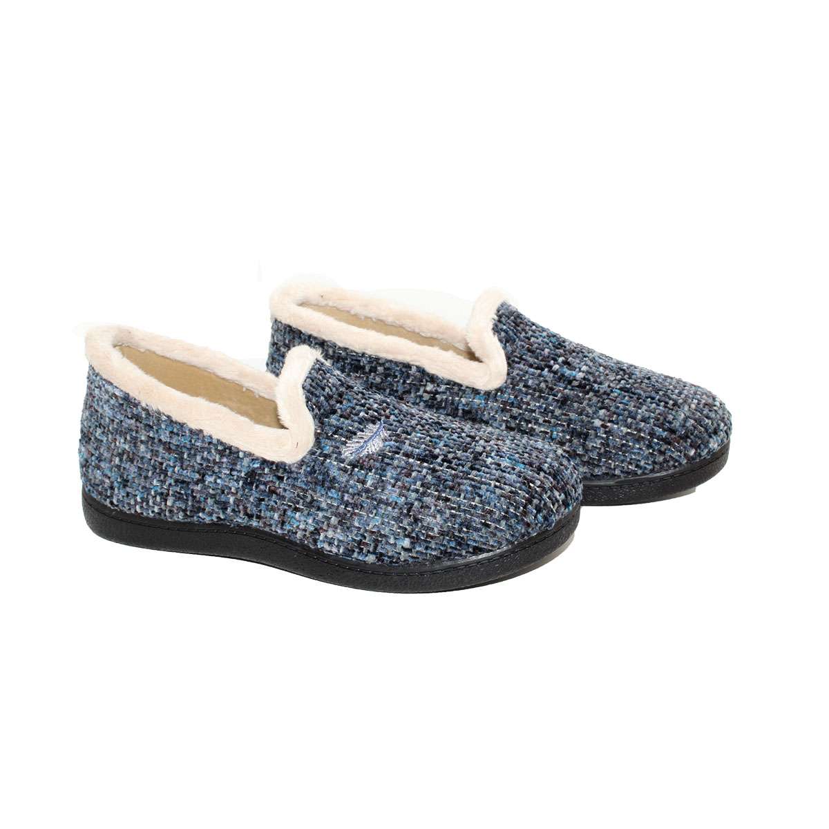 ZAPATILLA CERRADA PAÑO KERKLA (12005) MARINO - ECO-FLEX