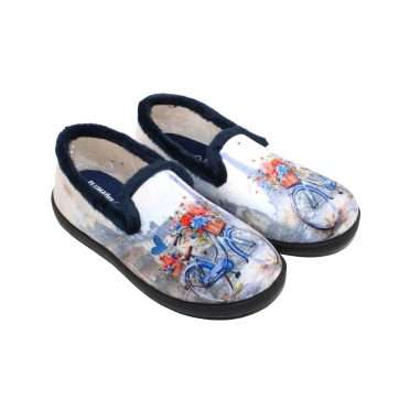 ZAPATILLA CERRADA BICI FLORES (R12215B) BICI FLORES - ROAL